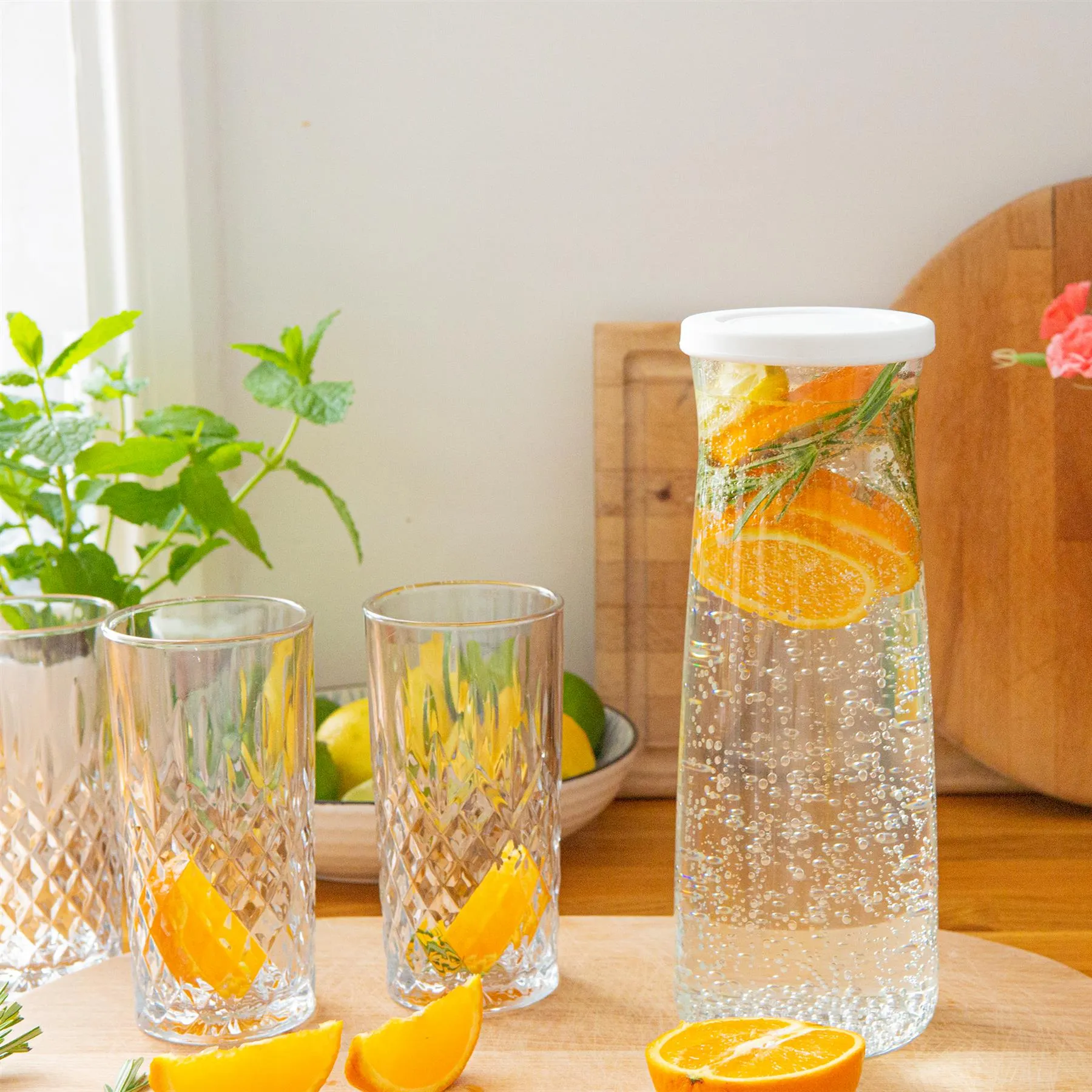 1.2L Vera Glass Carafe - By LAV