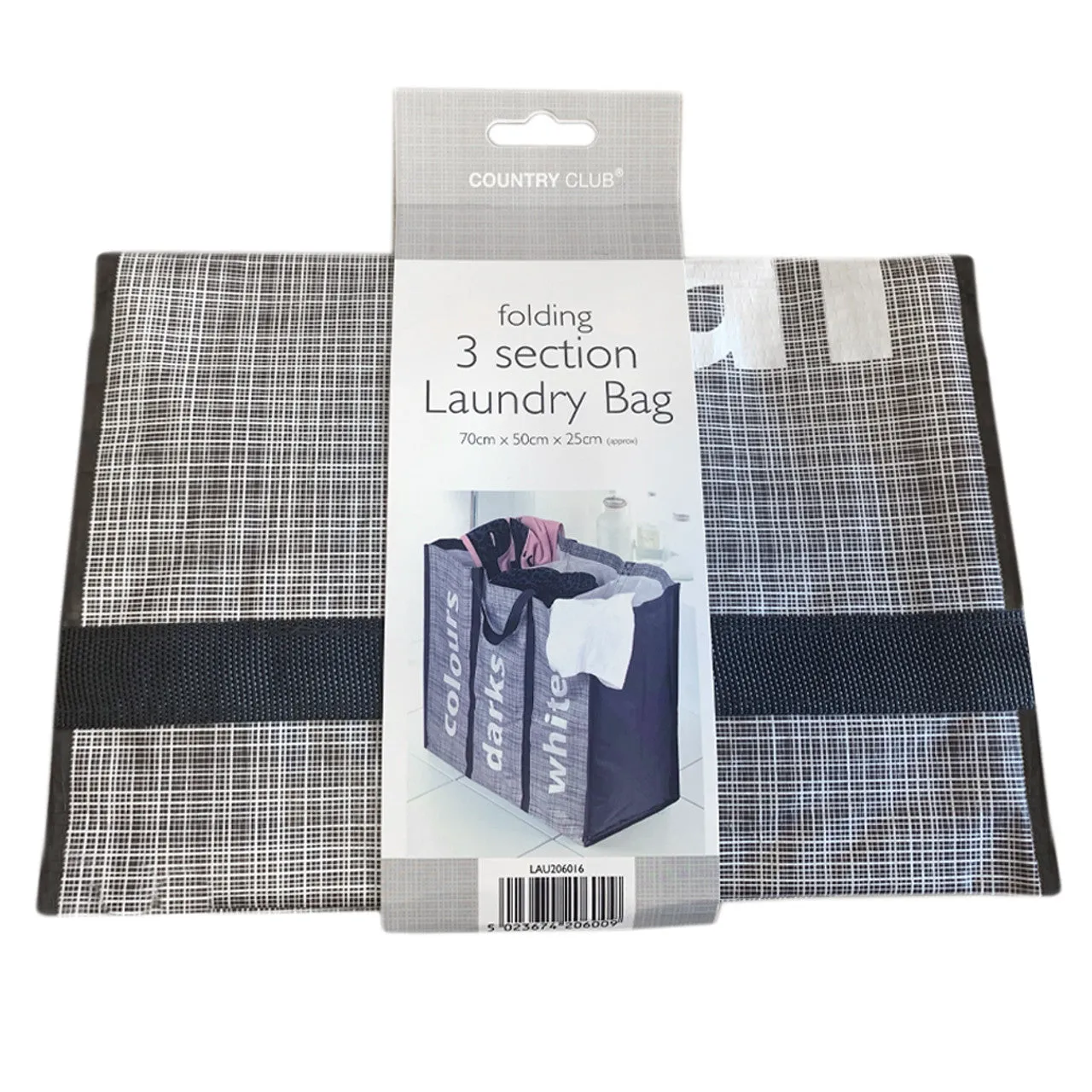 3 Section Laundry Bag