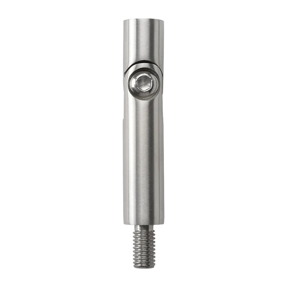 304 Stainless Steel Adjustable Pin 12mm Diameter With M6 Threaded Hole