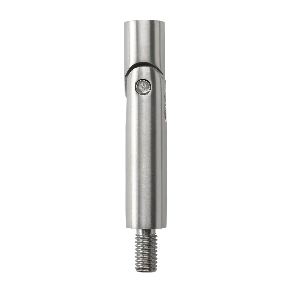 304 Stainless Steel Adjustable Pin 12mm Diameter With M6 Threaded Hole