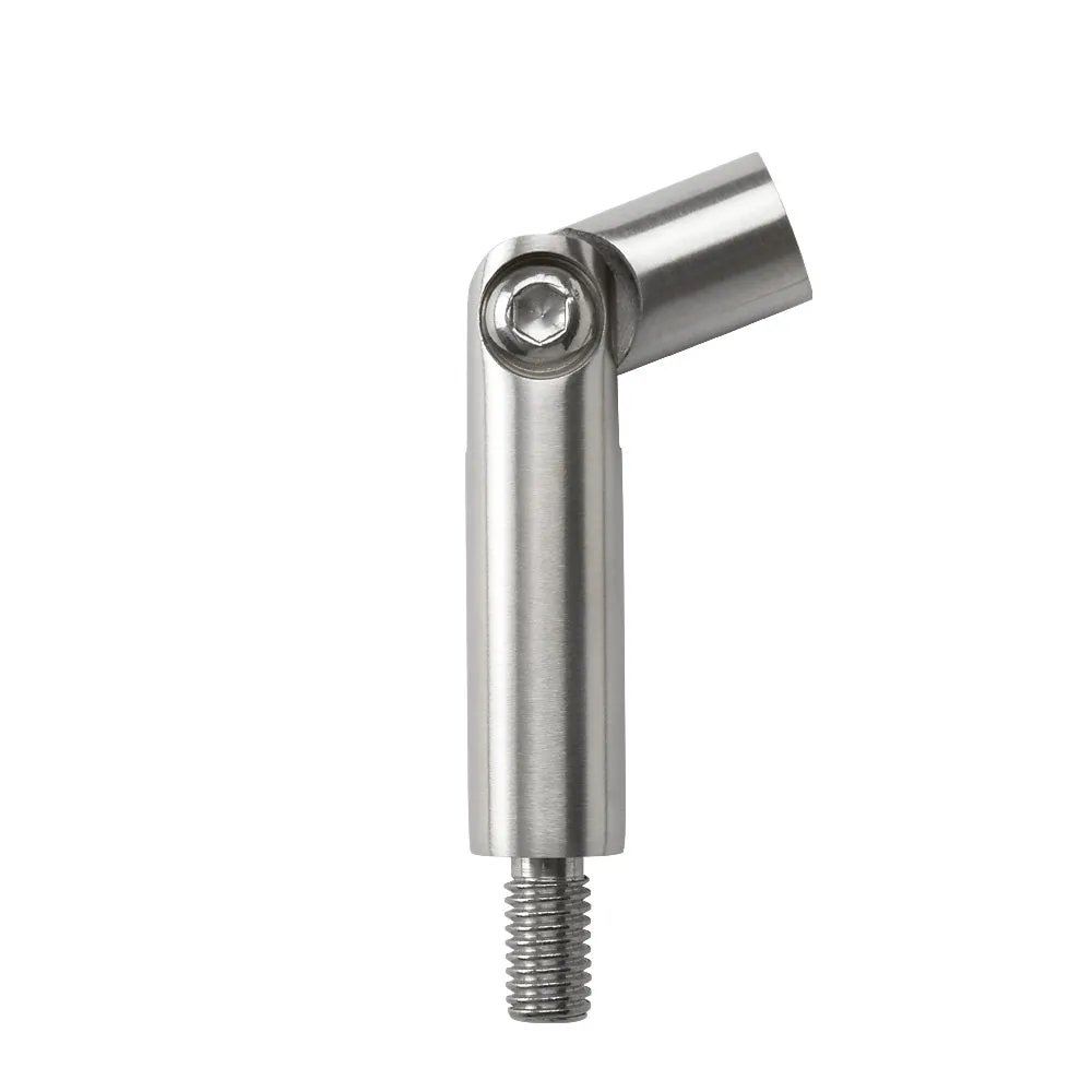 304 Stainless Steel Adjustable Pin 12mm Diameter With M6 Threaded Hole