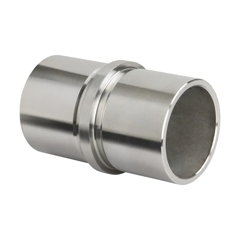 304 Stainless Steel Tube Connector To Suit 48.3 x 2.6mm