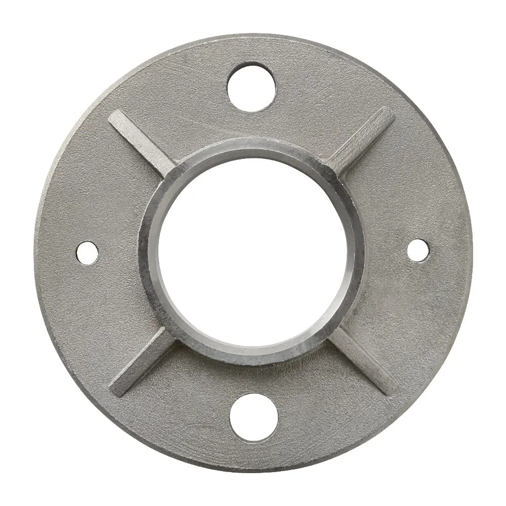 316 Post Base Plate 100mm Diameter To Suit 42.4mm Tube