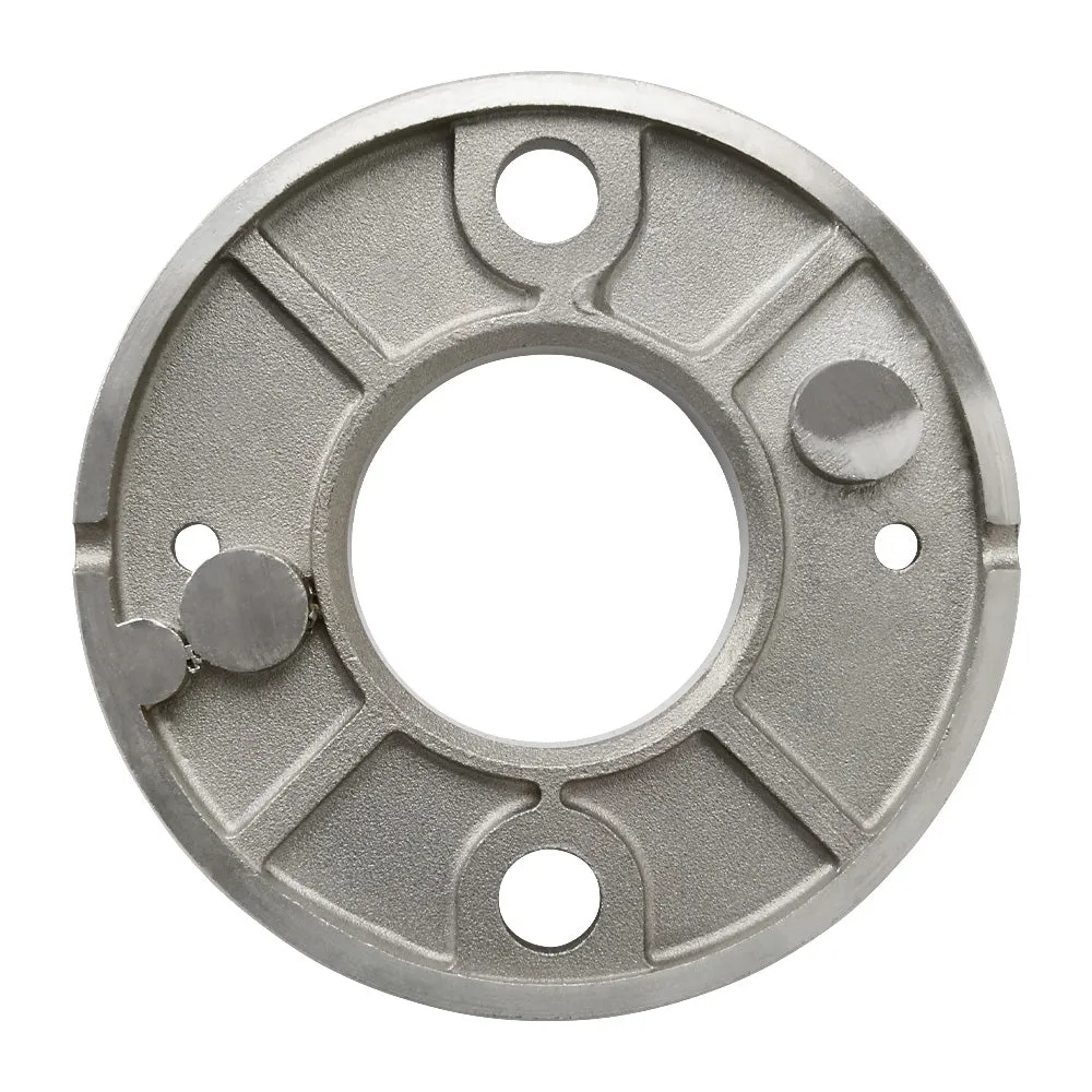 316 Post Base Plate 100mm Diameter To Suit 42.4mm Tube