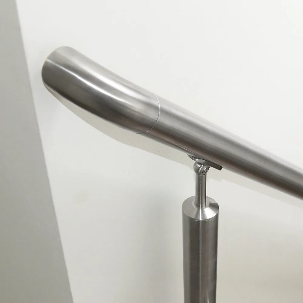 316 Stainless Steel Handrail End To Suit 48.3mm x 2mm Tube