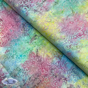 54" Batik Linen - Phoenix - Soft Serve