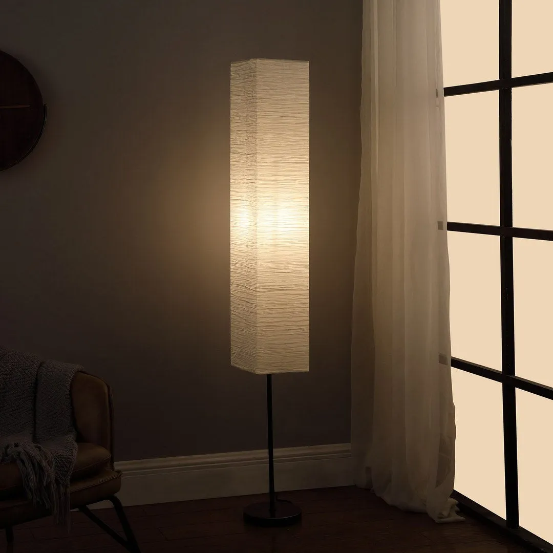 62.5-Inch Noki Japanese Paper Floor Lamp