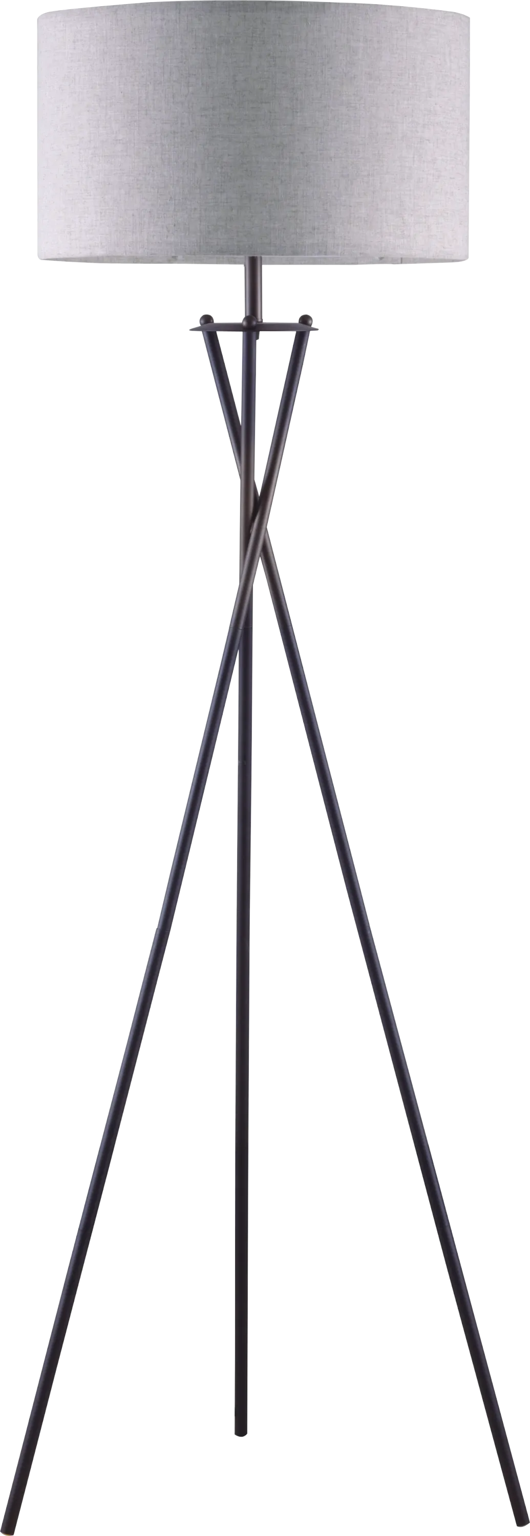 65" Crossed Tripod Floor Lamp (1.66/7.26)