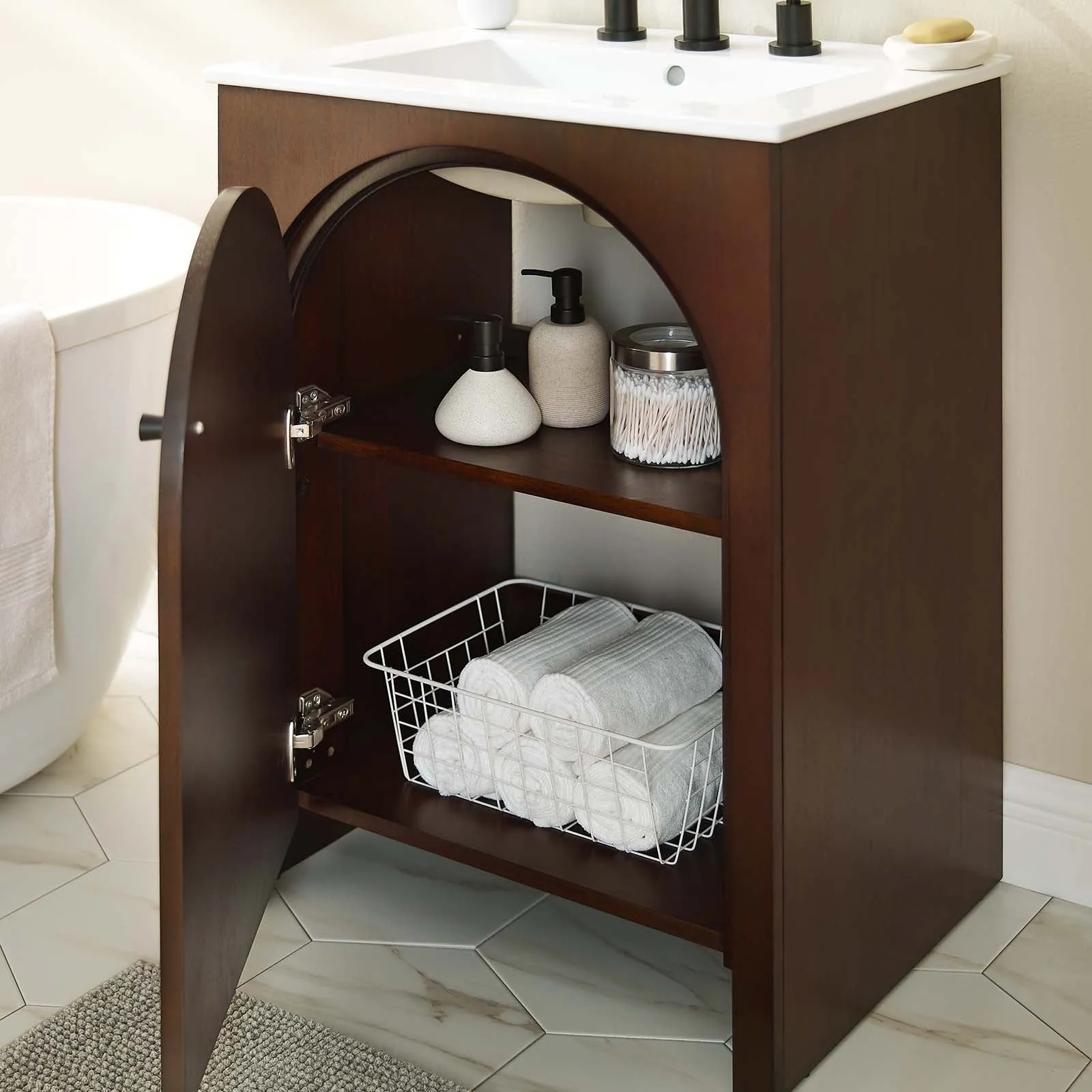 Appia 24" Bathroom Vanity Cabinet (Sink Basin Not Included) by Modway