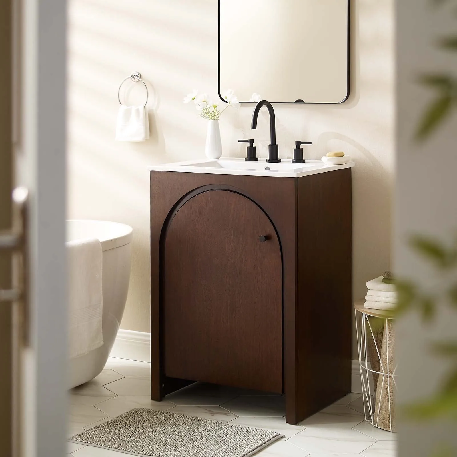 Appia 24" Bathroom Vanity Cabinet (Sink Basin Not Included) by Modway