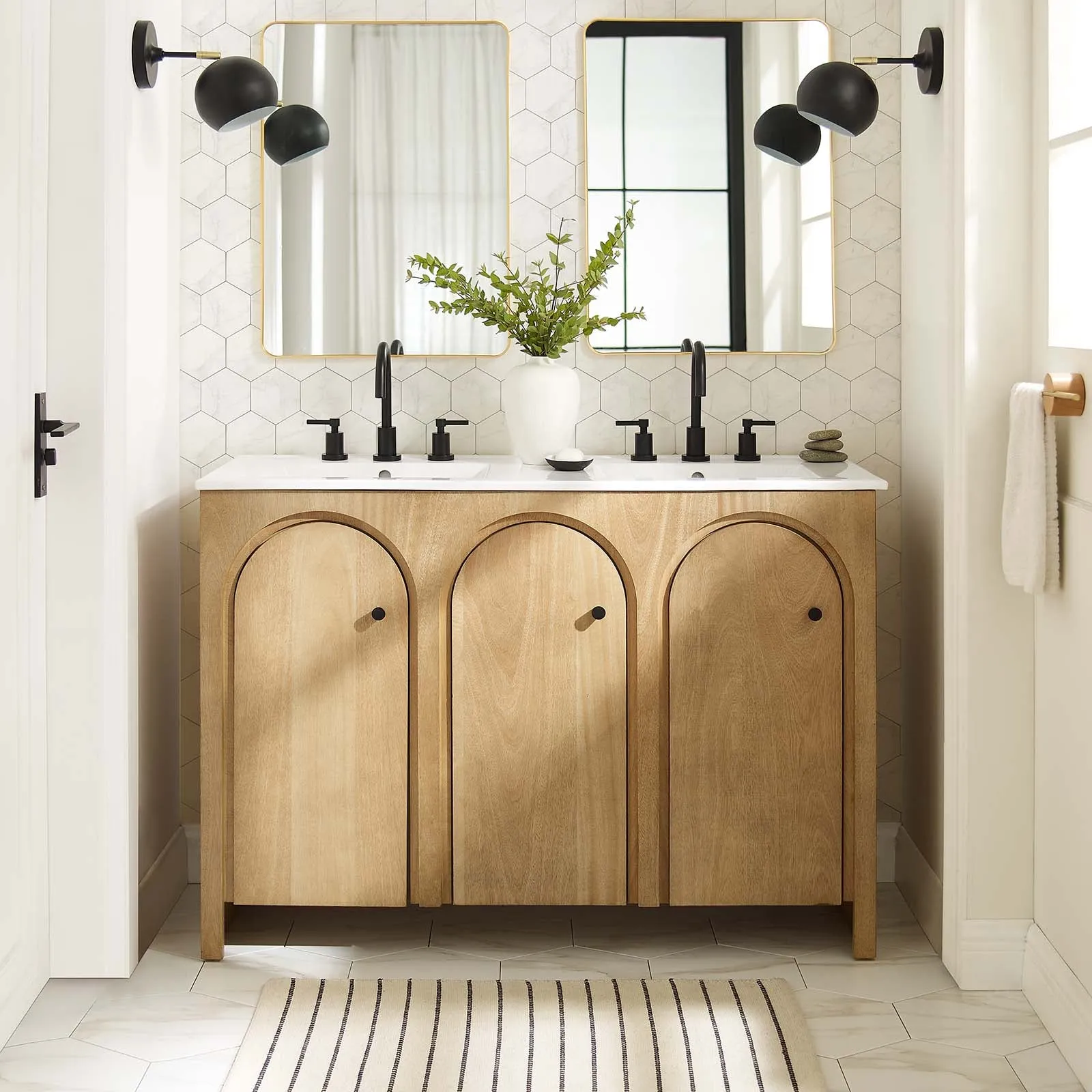 Appia 48" Bathroom Vanity Cabinet (Sink Basin Not Included) by Modway