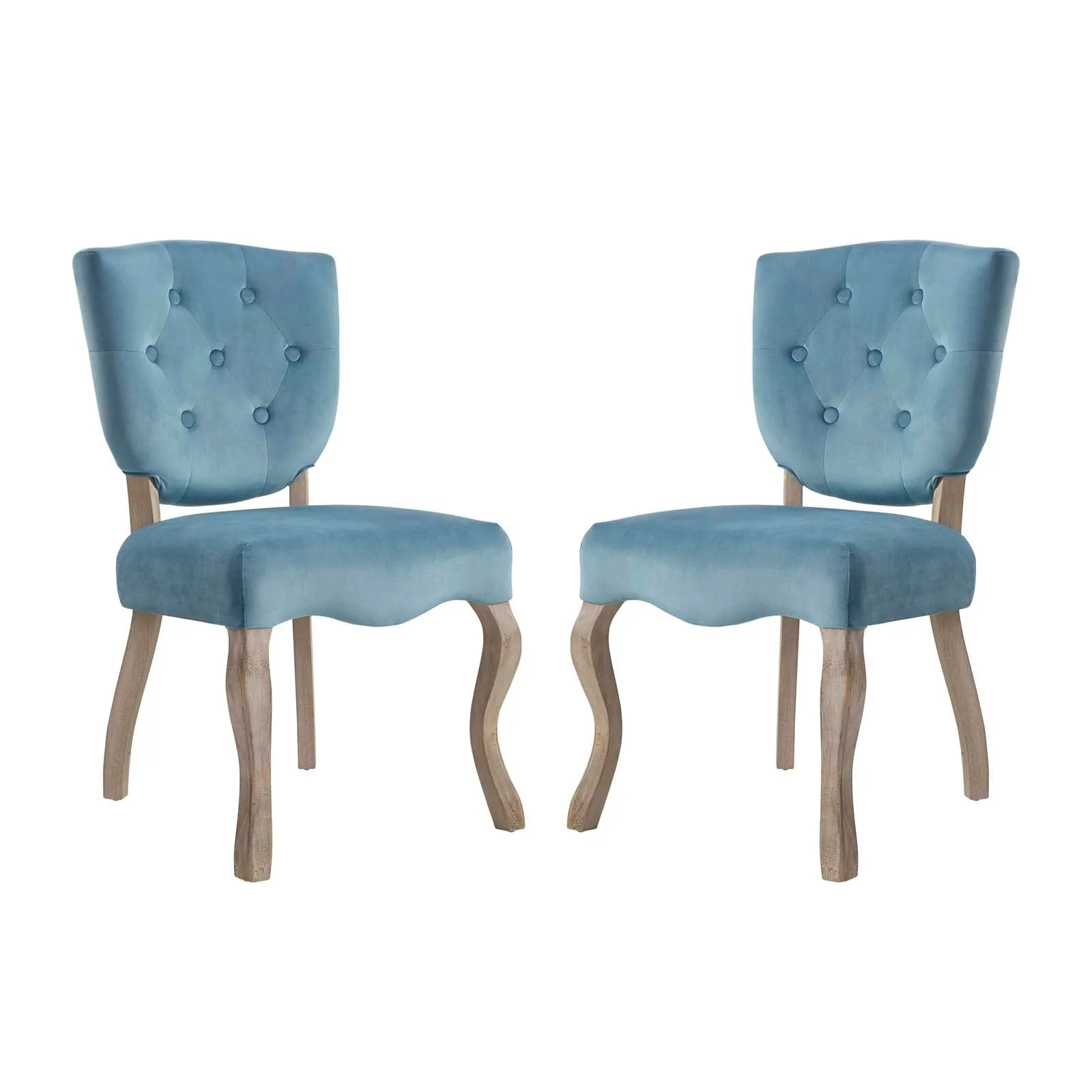 Array Dining Side Chair Set of 2 by Modway