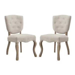 Array Dining Side Chair Set of 2 by Modway