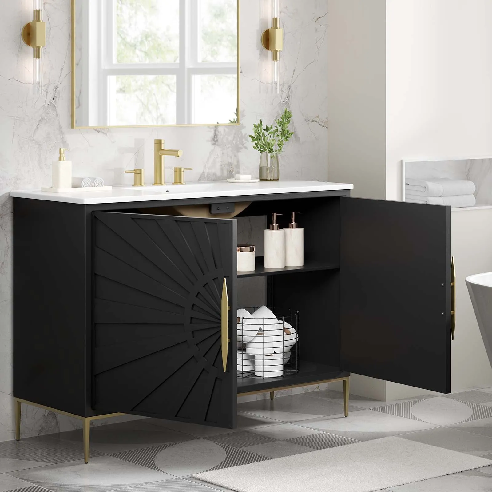 Awaken 48" Bathroom Vanity by Modway