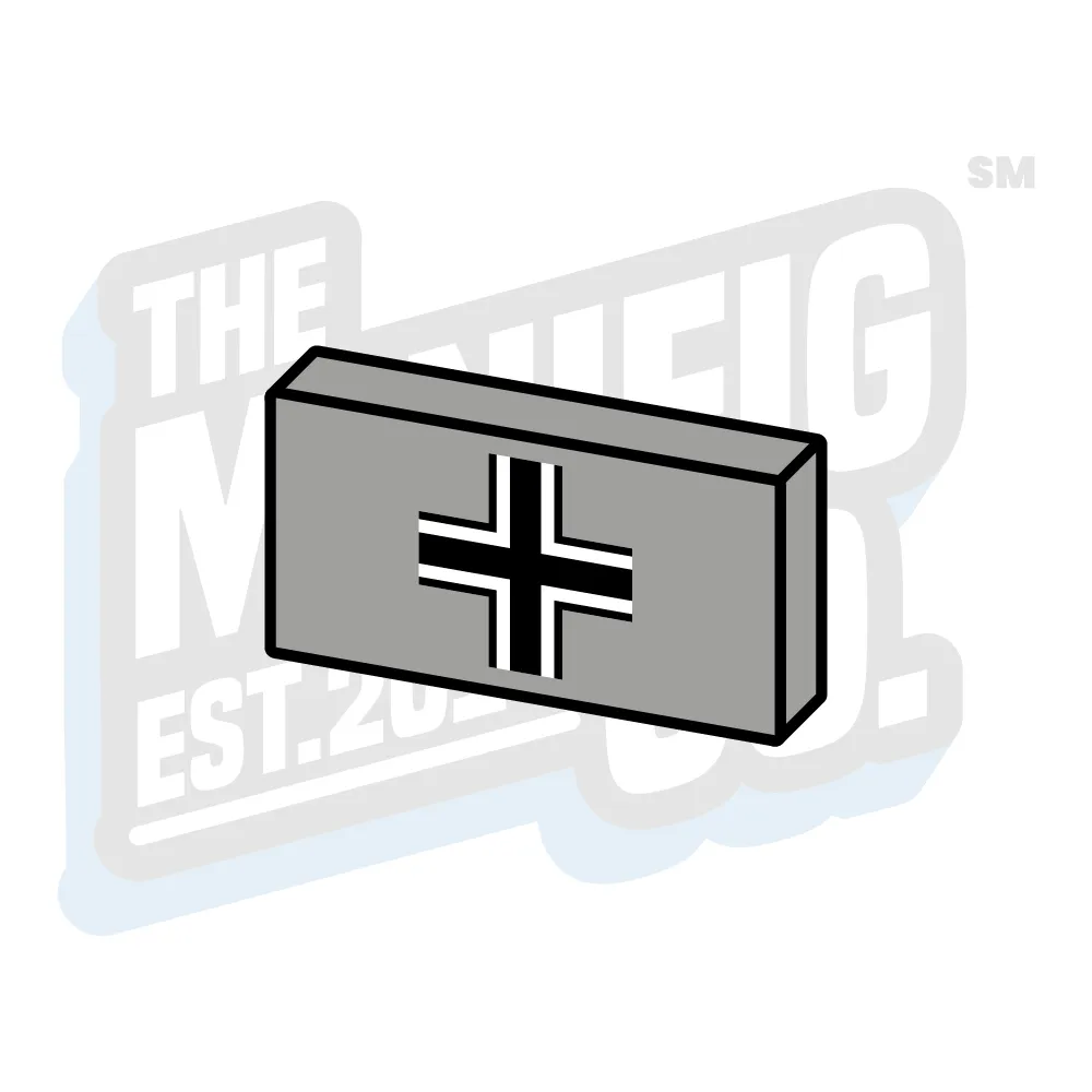 Balkenkreuz Emblem Tile (1x2)