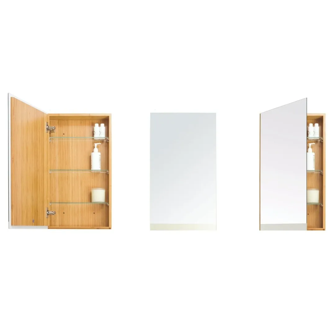 Bamboo Slimline Cabinet 700