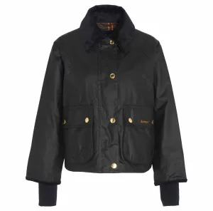 Barbour Women's Cropped Beadnell Wax Jacket