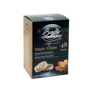 Bradley Maple Bisquettes Pack of 48