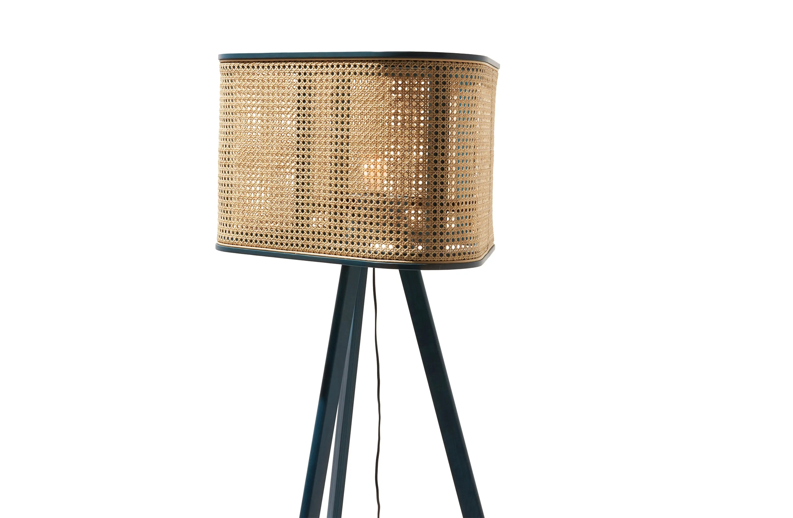 Cane Floor Lamp