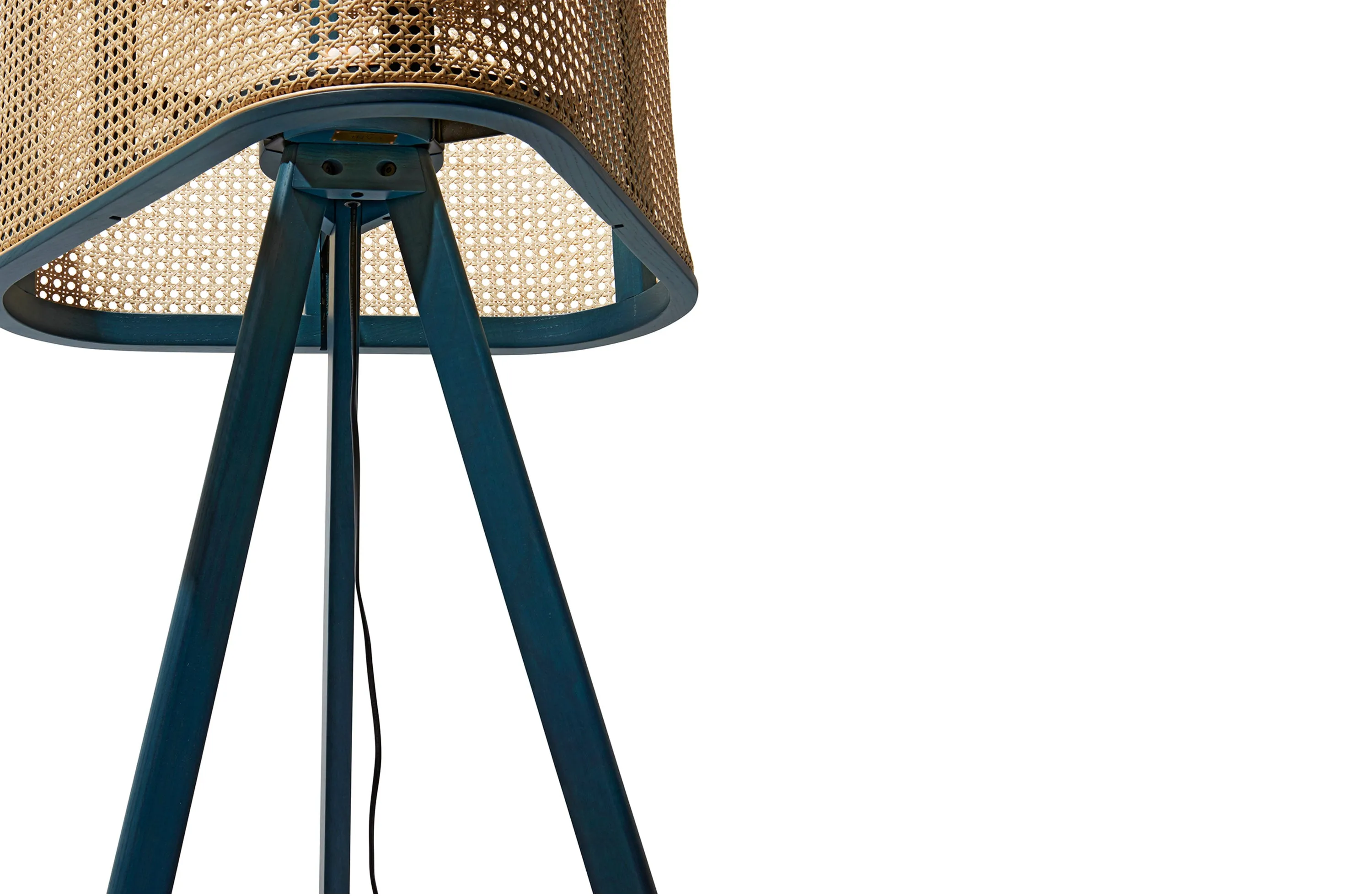 Cane Floor Lamp