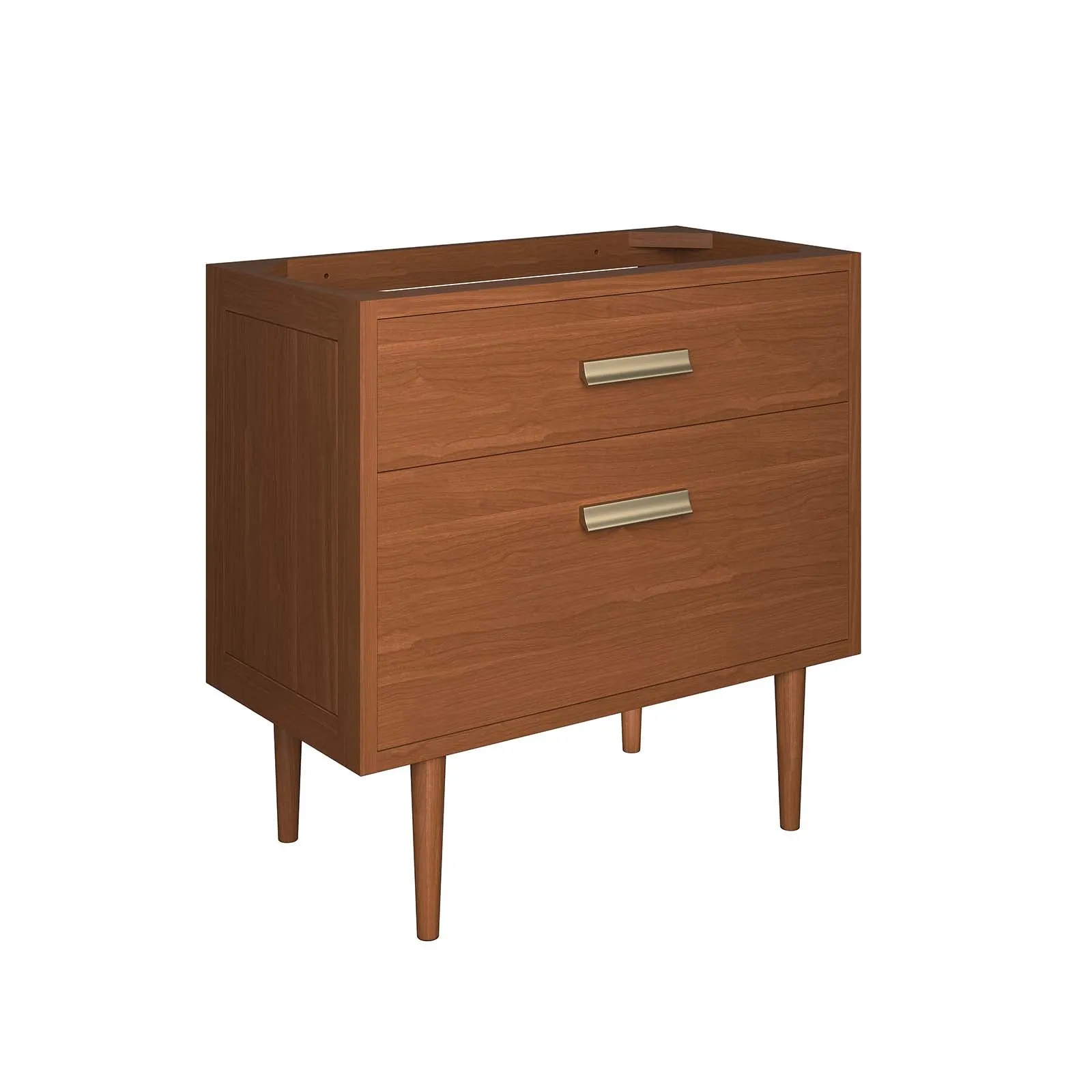 Cassia 36" Teak Wood Bathroom Vanity Cabinet (Sink Basin Not Included) by Modway