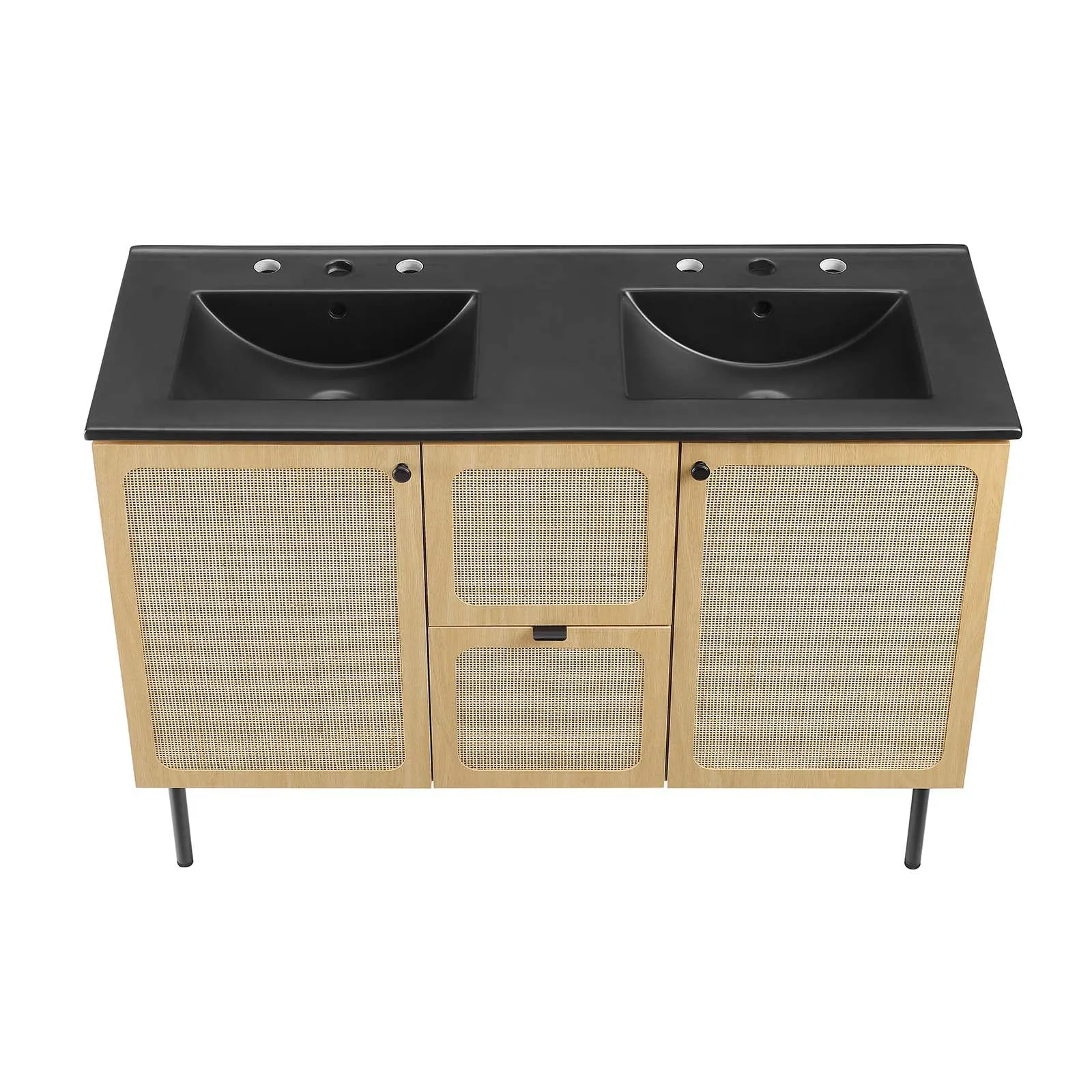 Chaucer 48" Double Sink Bathroom Vanity by Modway