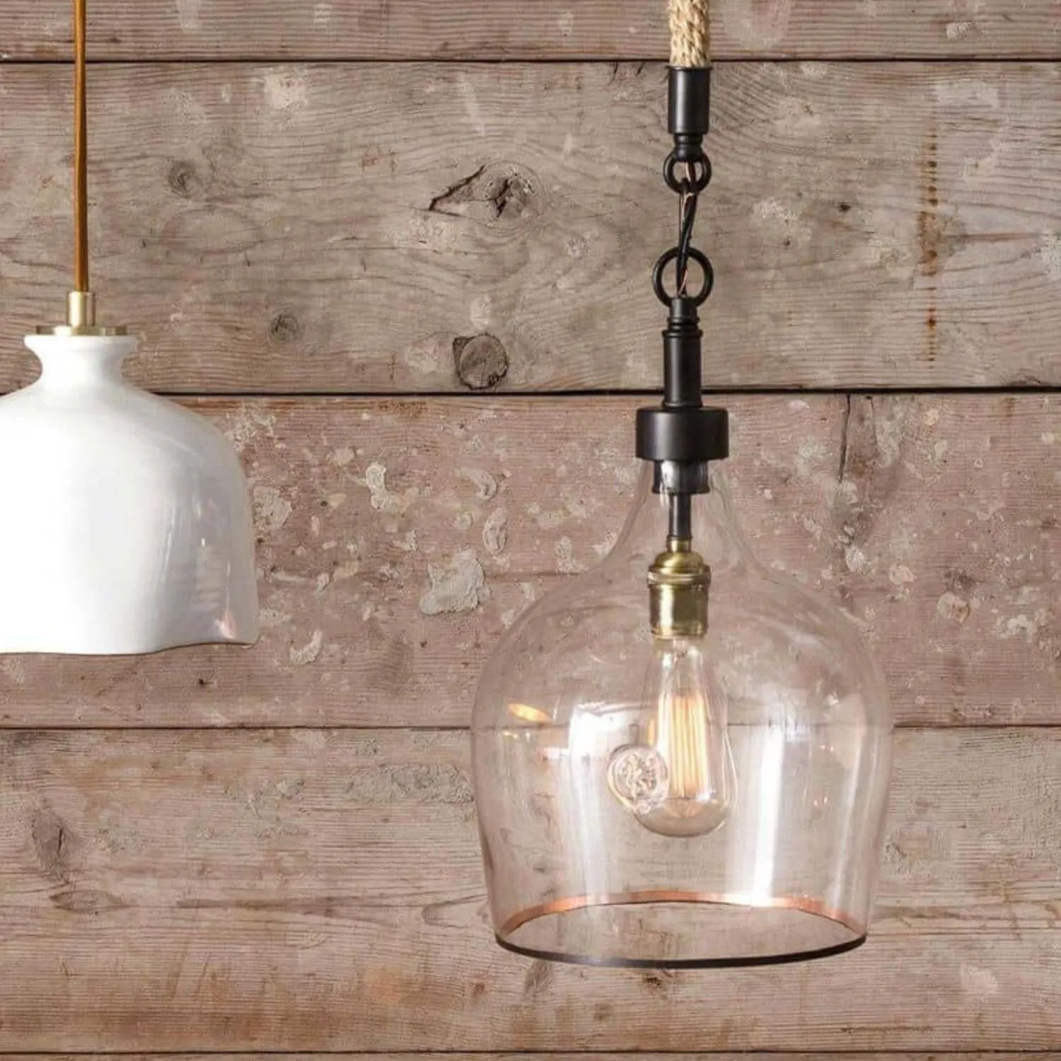 Demi John Glass Pendant Light