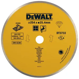 DeWalt 254mm Ceramic Diamond Tile Blade DT3733XJ