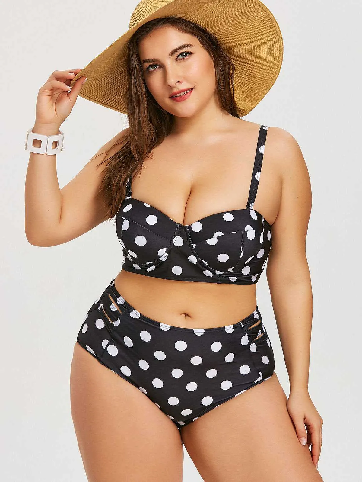 Dot High-Rise Bikini