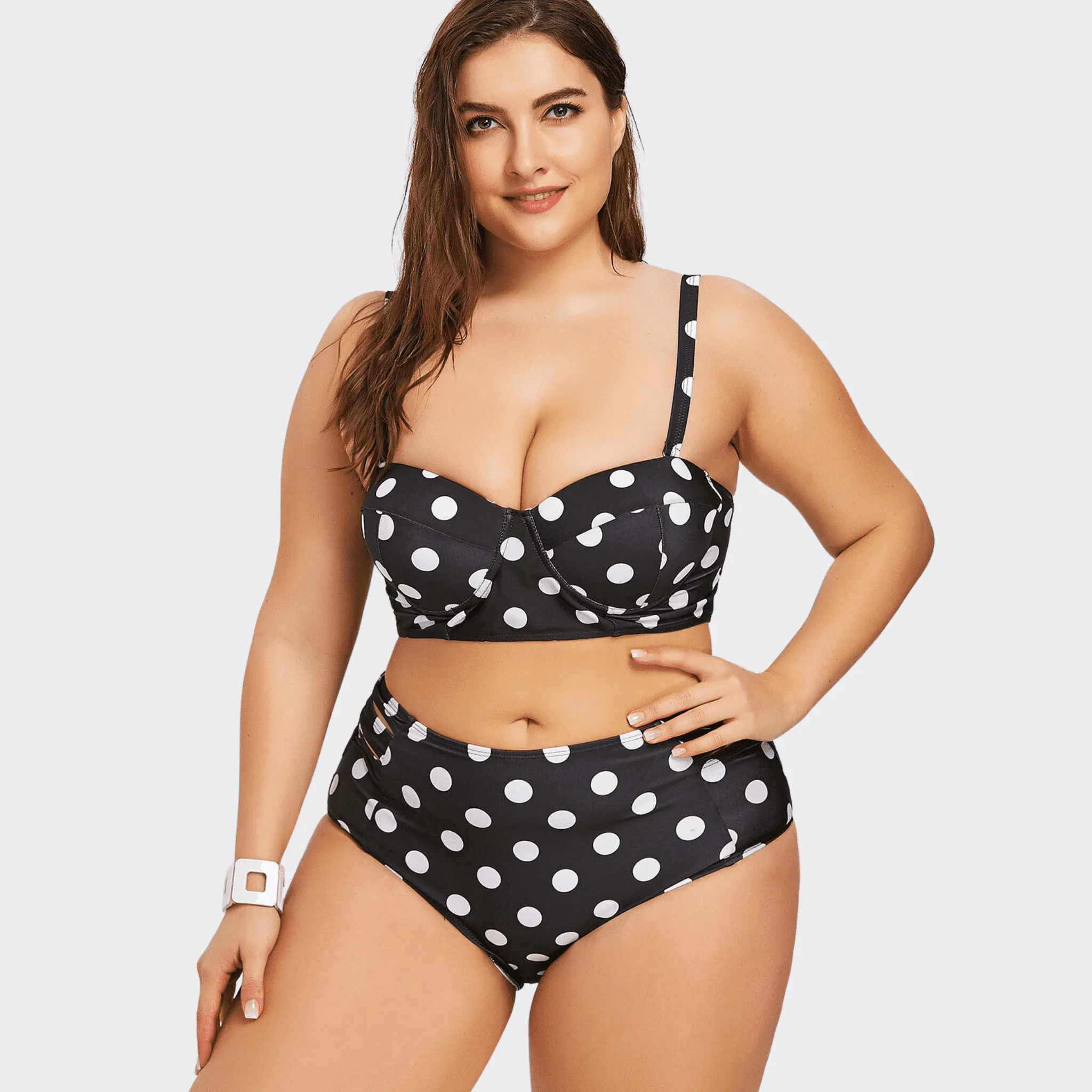 Dot High-Rise Bikini