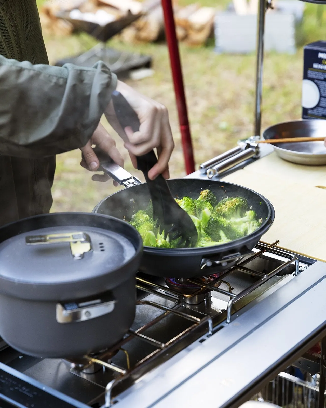 Double Burner Stove