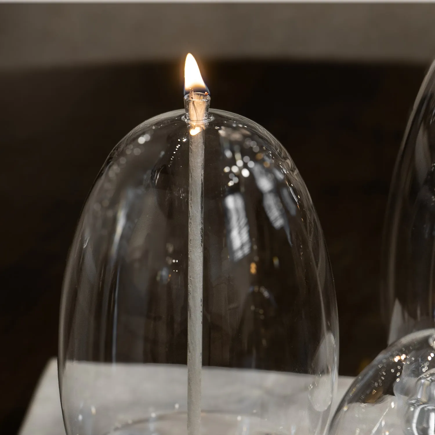 Droplet Glass Oil Candle