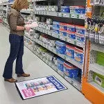 FloorWindo® Poster Display