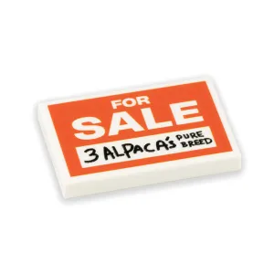 For Sale Alpaca's Tile (2x3)