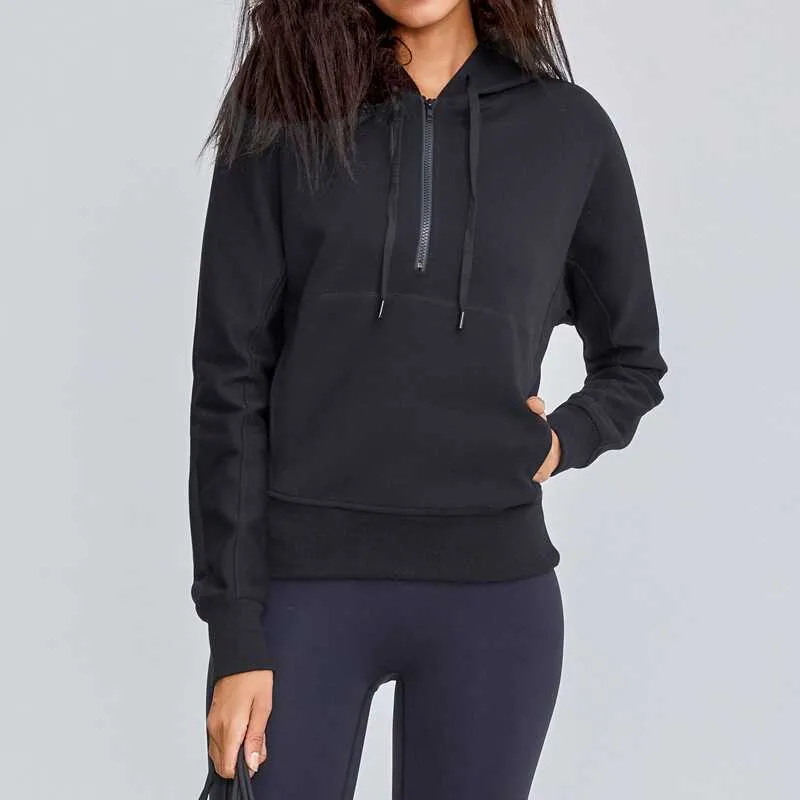 Half Zip Hoodie