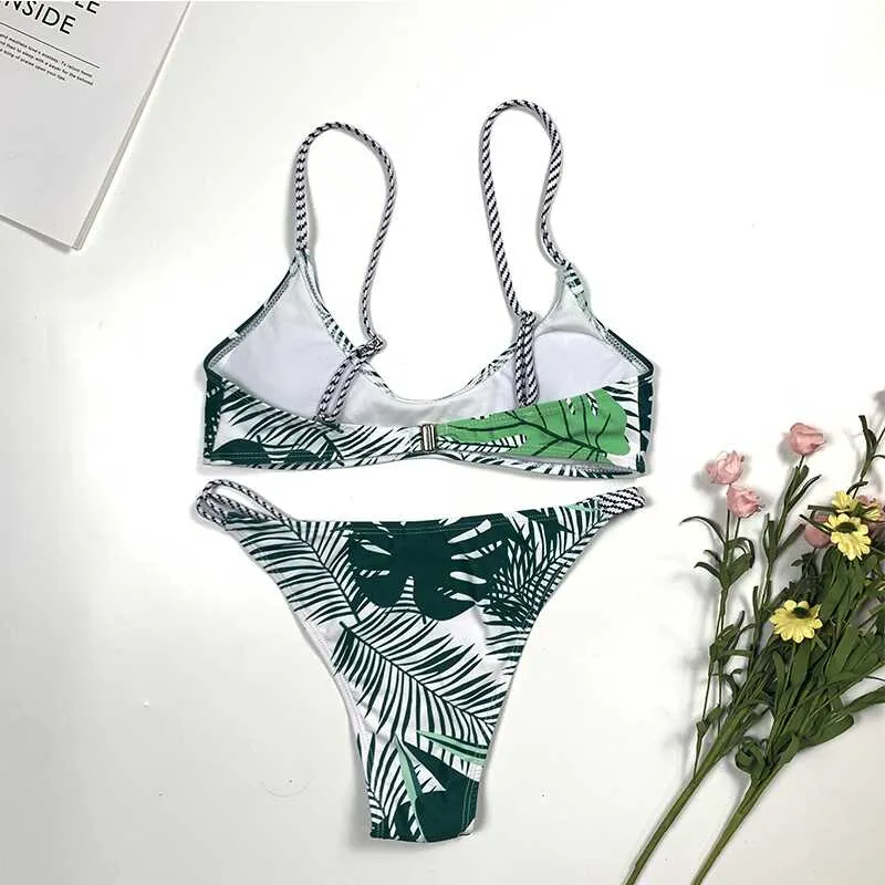 Leaf Split Bikini