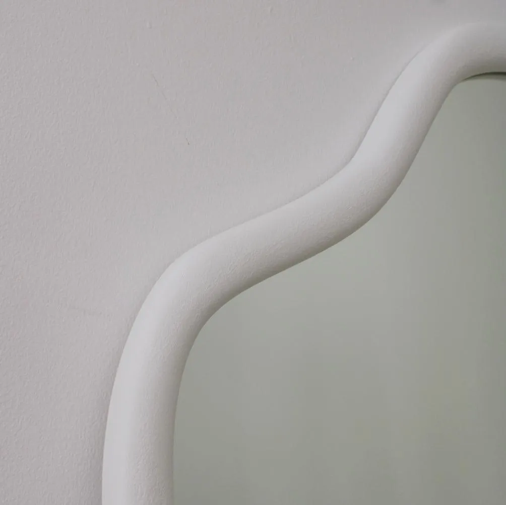 Speggy Mirror - Plaster Finish