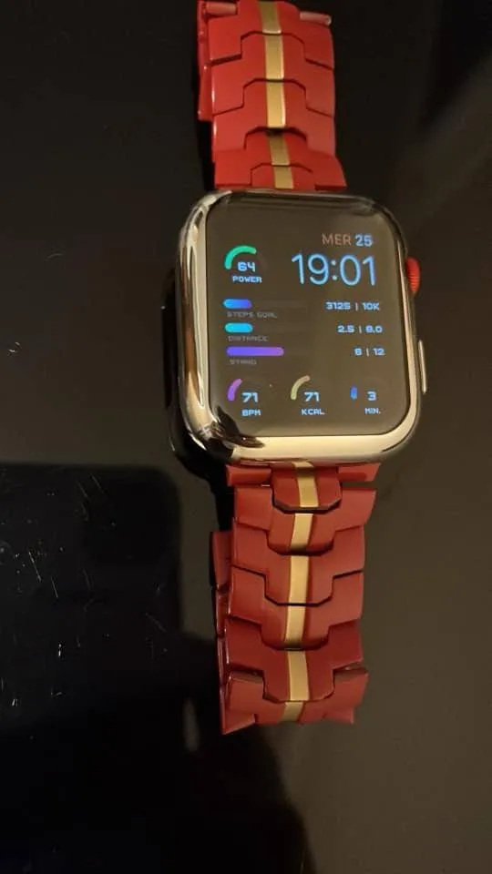 Stainless Steel Link Bracelet Band for Apple Watch