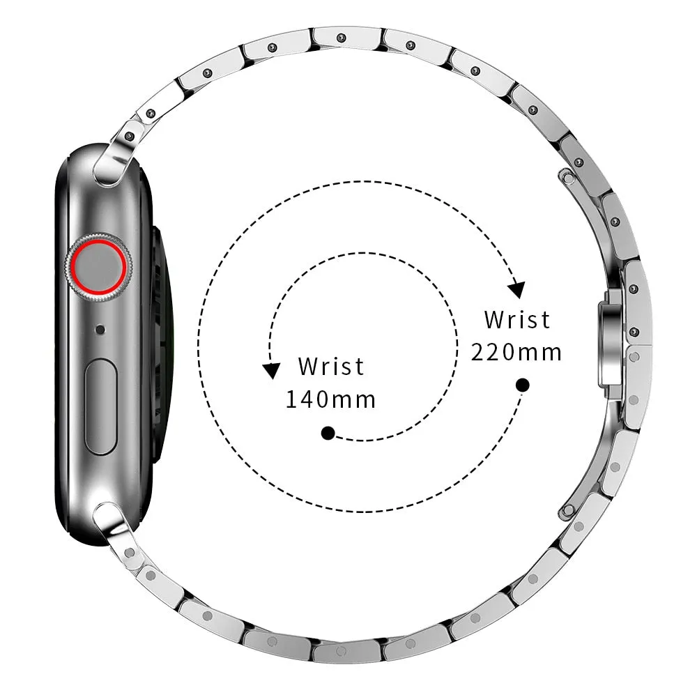 Stainless Steel Link Bracelet Band for Apple Watch