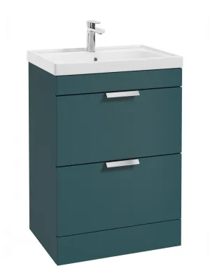 Stockholm Floor Standing Ocean Blue Matt Unit 500mm / 600mm