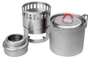 Titanium Mug Pot 500 Stove Set